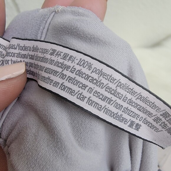 Victoria's Secret Body By Victoria Perfect Shape Bra 38DDD gray underwire - Picture 5 of 5